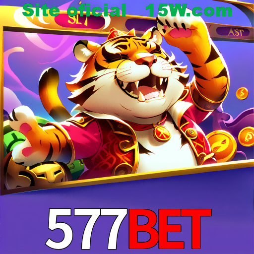 Imagem promocional da 577Bet mostrando a plataforma e suas vantagens